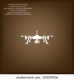 Drone. icon. vector design