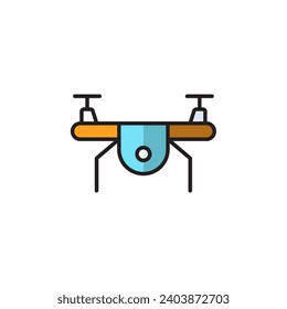 Drone icon vector design templates simple and modern concept