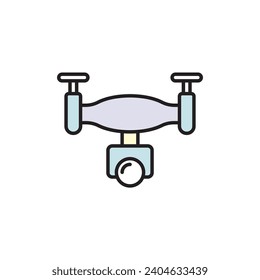 Drone icon vector design templates simple and modern concept