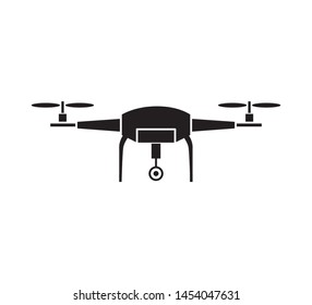 Drone icon vector flat illustration