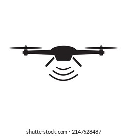 drone icon vector illustration sign