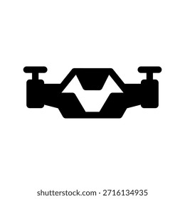 Drone Icon Vector Symbol Design Illustration