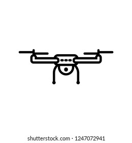 Drone Icon Vector Template