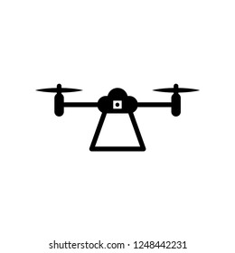 drone icon vector trendy