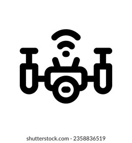 drone icon. vector icon for your website, mobile, presentation, and logo design.