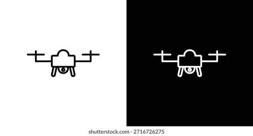Vector blanco y negro de los iconos del abejón, sistema del icono de la línea.