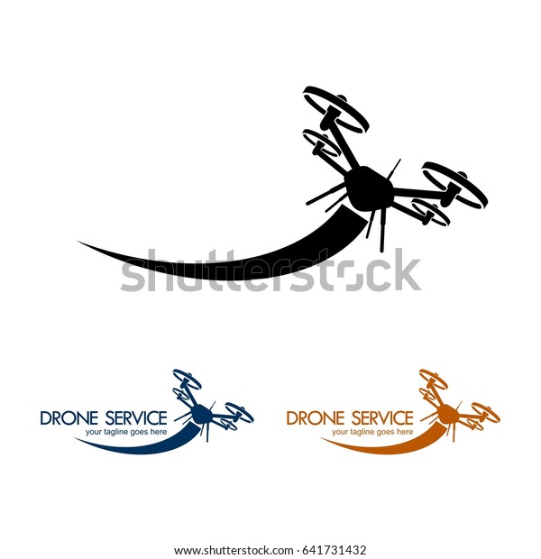 Drone Illustration Template Ix Stock Vector Royalty Free