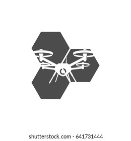 Drone Illustration Template X