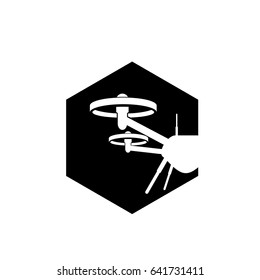 Drone Illustration Template XIII