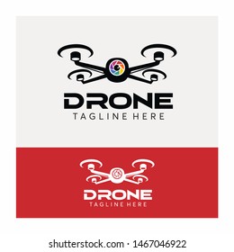 DRONE LENS CAMERA PHOTOGRAPHY LOGO DESIGN