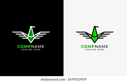 Drone log icon, drone, digital drone technology robot sample design helicopter rocket