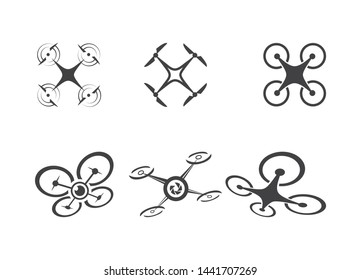 Drone Logo Concept Design, Arial logo