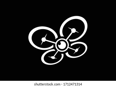Drone Logo Concept Design, Arial logo
