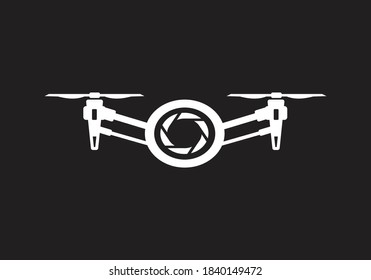 Drone Logo Concept Design Template.