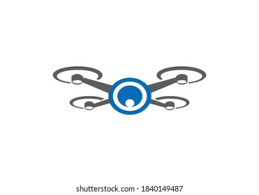 Design-Vorlage für das Drone-Logo