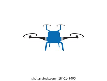 Drone Logo Concept Design Template.