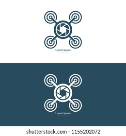 drone logo design