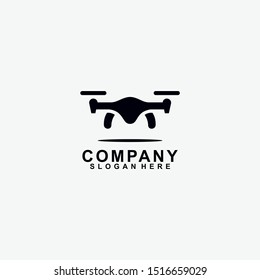 Drone Logo Design Icon Template. Modern Design. Vector Illustration