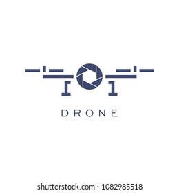 Drone Logo Design Template