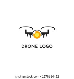 Drone Logo Design Template