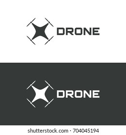 drone logo design template