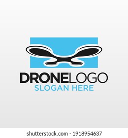 Drone Logo Design Template Inspiration, Vector Illustration, Modern, Minimalist.