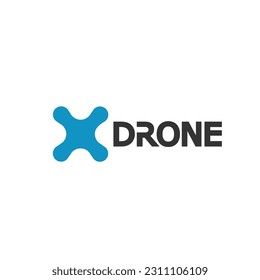 drone logo fly design technology