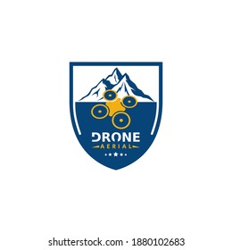 drone logo or icon vector illustration