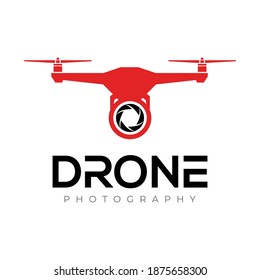 Drone Logo. Drone Photography Logo design vector