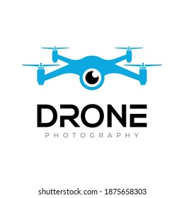 Drone Logo. Drone Photography Logo design vector