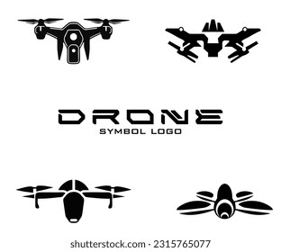 Drone logo symbol minimalis style