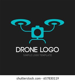 Drone logo template