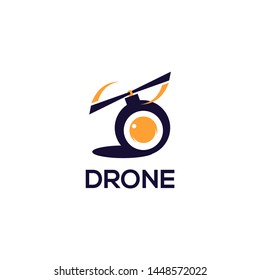 Drone Logo Template Stock Vectors