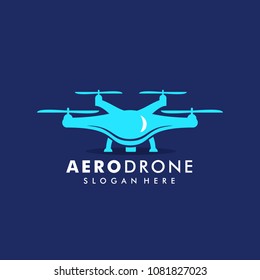 drone logo template vector icon. photography drone vector. quadcopter vector icon