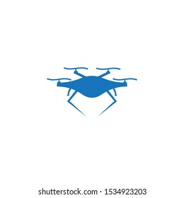 Drone logo template vector icon design