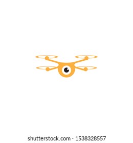 Drone logo template vector icon design