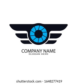 Drone logo template vector icon. photography drone vector. quadcopter vector icon