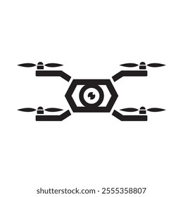 Drone logo template vector icon design