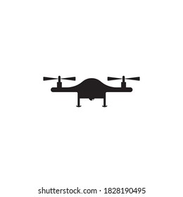 Drone logo vector illustration design