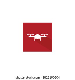 Drone logo vector illustration design