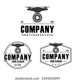 drone logo , video copter logo