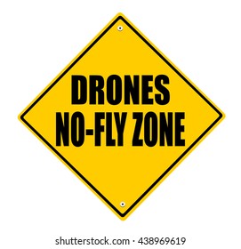 drone no-fly zone sign