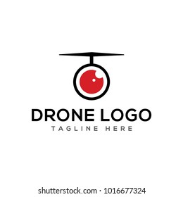 Drone Photography Logo Template