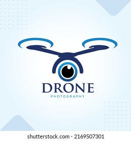 DRONE Photography modern creative premium logo design vector template