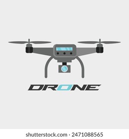 Drone Fotografie Modern Logo Bild Video Recording Service