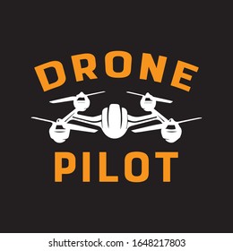Drone Pilot  T-shirt.Pilot Lover T-shirt Design.