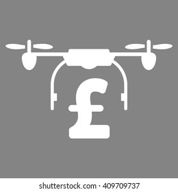 Drone Pound Business vector icon.