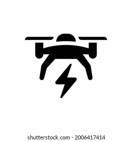 Drone power icon. Vector EPS file.