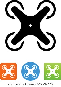 Drone Quadcopter Icon