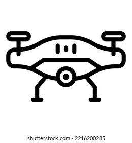 Drone And Quadcopter Icon Outline